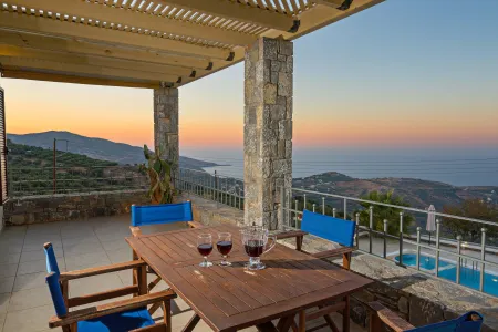 sunset from balcony