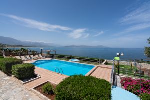 Katerina Villa  view from swimming pool