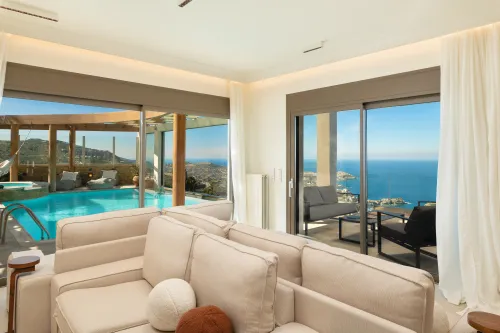  living room and view