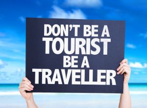 Tourist oder Reisender