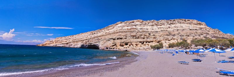 Village de Matala à Héraklion