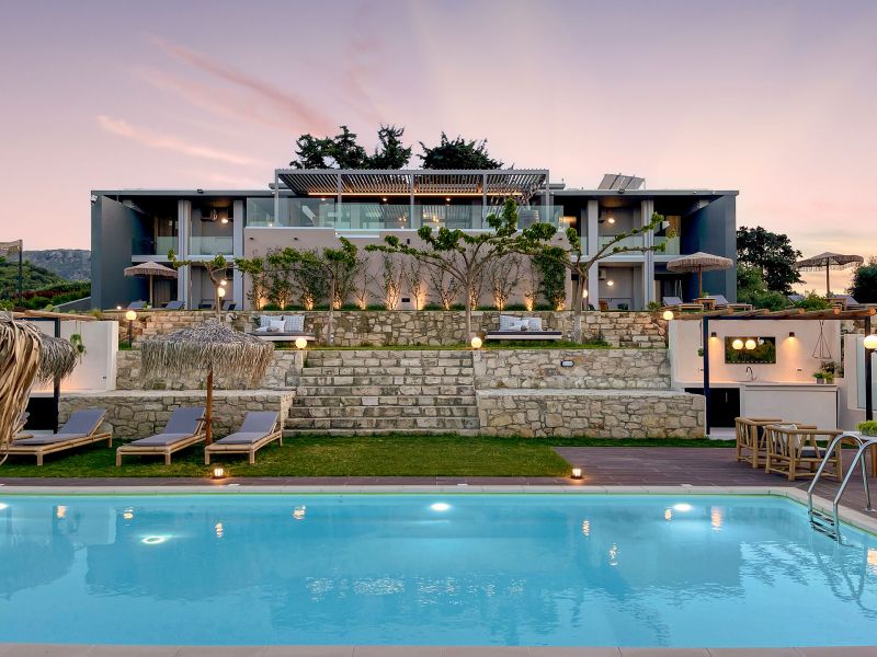 Top 5 des villas avec piscine chauffée en Crète