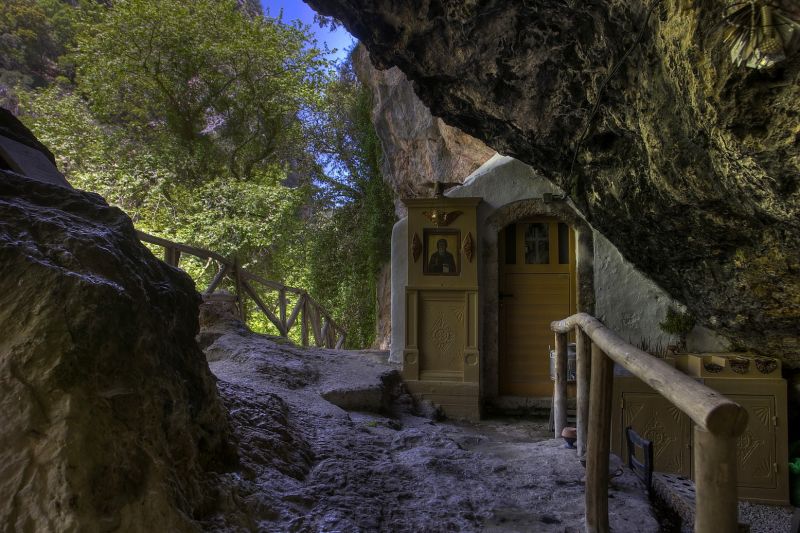 Agios Antonios Kirche in der Patsos-Schlucht