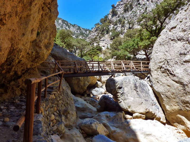 Rouvas oder Agios Nikolaos Schlucht