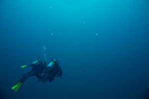 Plongée sous-marine (temps de se mouiller)