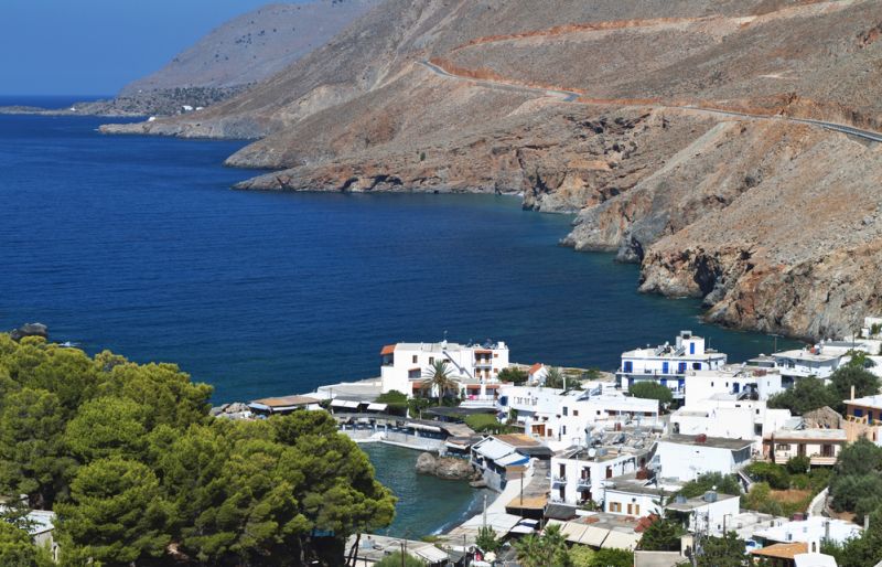 Sfakia Dorf