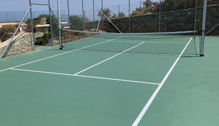 tennis voley court