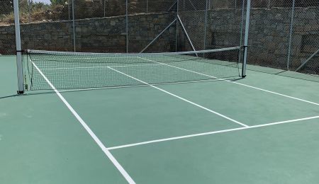 tennis and voley court