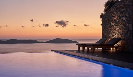  sunset pool view