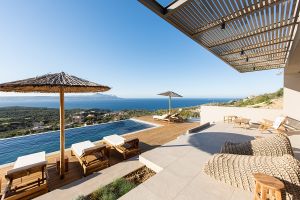 Stunning Villa Milena in Chania with a Private Infinity Heated Pool